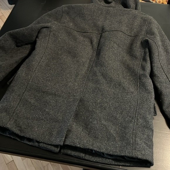 I. Spiewak & Sons Charcoal Gray wool blend Coat - Picture 9 of 11